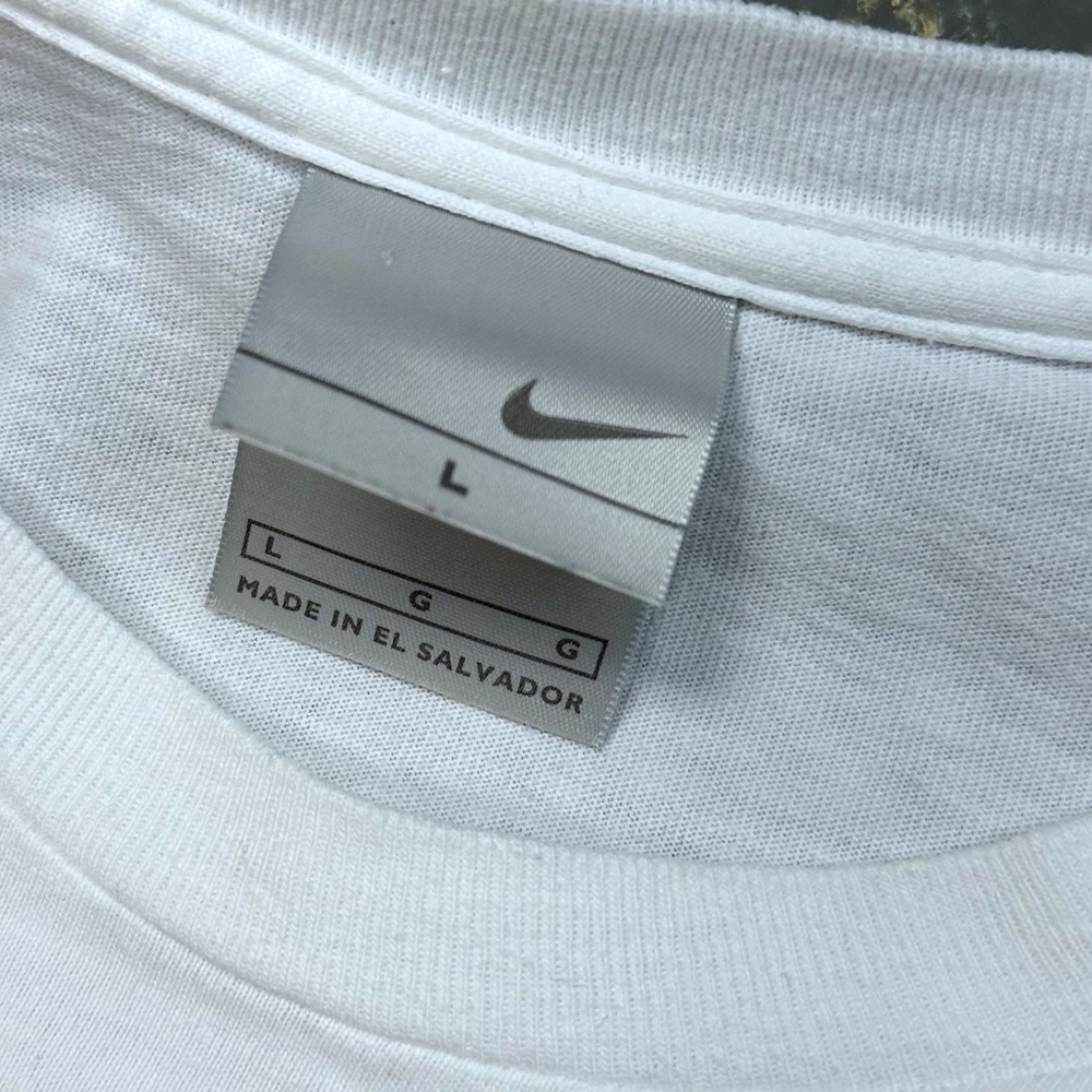 Nike Grey Tag Large Long Sleeve Shirt Vintage - Picture 4 of 6